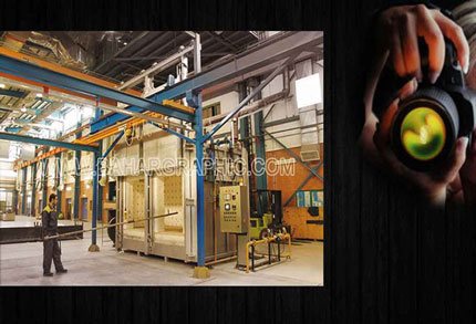 عکاسی صنعتی از کوره های حرارتی