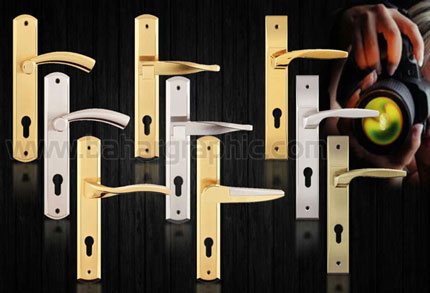  عکاسی صنعتی و تبلیغاتی از دستگیره های درب