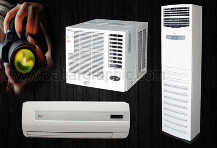  عکاسی تبلیغاتی از کولر گازی اسپیلت