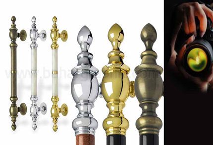  عکاسی صنعتی از استیل - دستگیره های ساختمانی