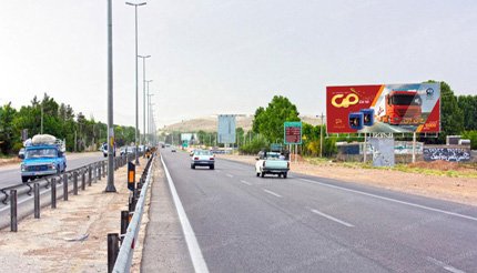 طراحی بیلبوردهای تبلیغاتی شرکت روغن موتور جی پی