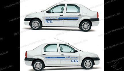 طراحی برچسب بدنه خودرو