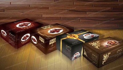 طراحی جعبه خرما