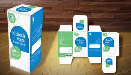 طراحی بسته بندی گیاهان دارویی