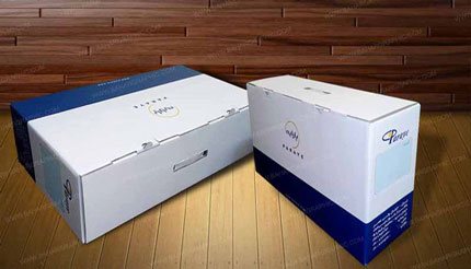 طراحی کارتن بسته بندی دسته دار پارایه
