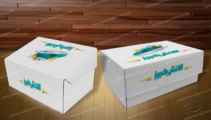 طراحی و چاپ جعبه کفشی