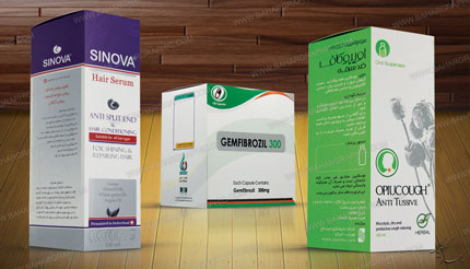 طراحی انواع جعبه دارو