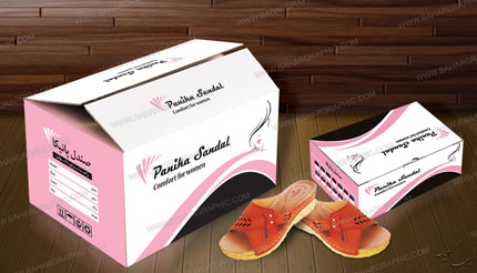 طراحی جعبه کفش پانیکا