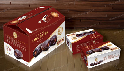طراحی بسته بندی خرما