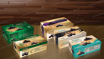  طراحی و چاپ جعبه خرمای مضافتی 