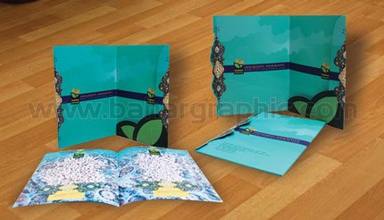  طراحی فولدر شرکت پدیده