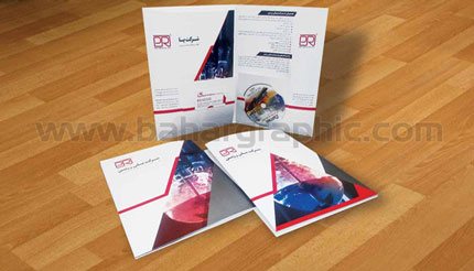 طراحی فولدر و کاتالوگپلی رزین 