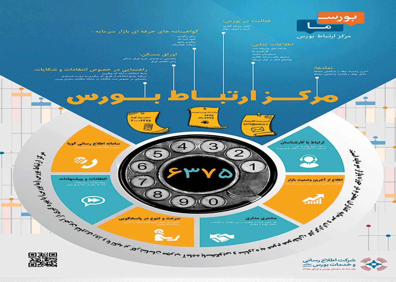 طراحی اینفوگرافیک بورس