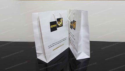 ساک دستی کاغذی گلاسه