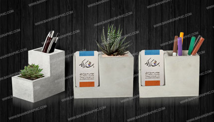 جاکارتی، جاخودکار و گلدان رومیزی