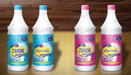 طراحی لیبل مواد شوینده - وایتکس برند زندیک - اربیل عراق التسمية تصميم