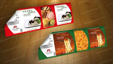 چاپ لیبل مواد غذایی - لیبل کاغذی محصولات