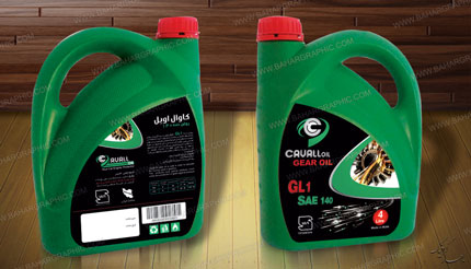  طراحی و چاپ لیبل روغن موتور اروند شیمی