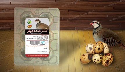 طراحی و چاپ لیبل تخم کبک</h3>