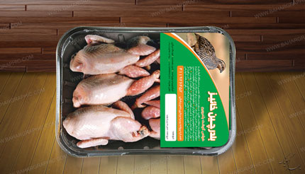 طراحی و چاپ لیبل گوشت بلدرچین</h3>