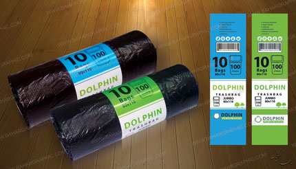 طراحی و چاپ لیبل کیسه زباله رولی جهت اربیل عراق</h3>