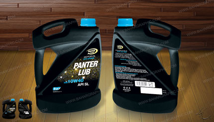  طراحی و چاپ لیبل روغن موتور برند پنترلوپ</h3>