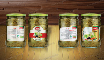  لیبل ترشی لیته محصول برایند</h3>