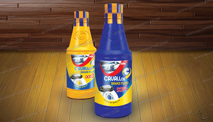 طراحی و چاپ روغن ترمز برند کاوال اویل به صورت رول</h3>