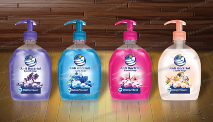  طراحی و چاپ لیبل مایع دستشویی برند روز از افغانستان</h3>