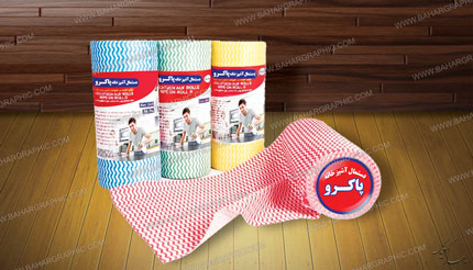  ط طراحی و چاپ لیبل دستمال آشپزخانه رولی</h3>