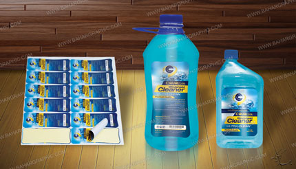  طراحی و چاپ لیبل شیشه شوی خودرو</h3>