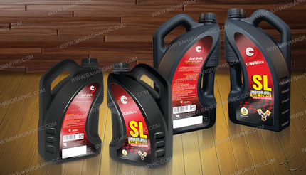  طراحی و چاپ روغن موتور برند کاوال اویل</h3>