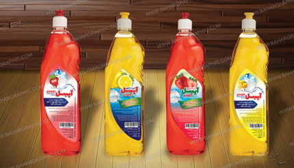 طراحی و چاپ لیبل مایع ظرفشویی</h3>