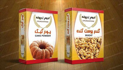 طراحی و بسته بندی مواد غذایی آروم زر پونه