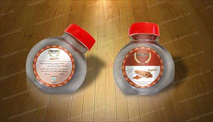 طراحی لیبل مواد غذایی آروم زرپونه 