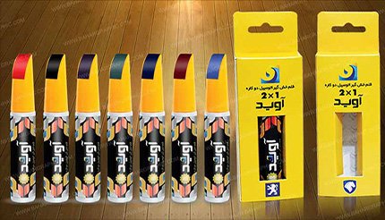 طراحی لیبل pvc محصولات آوید