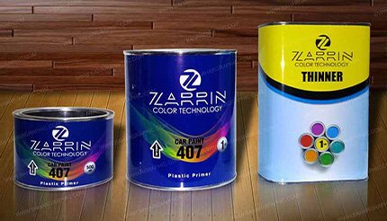 طراحی لیبل ظروف روغن و مواد شیمیایی زرین