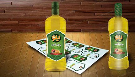 طراحی و چاپ لیبل کنجد ایلو