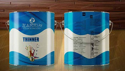  طراحی لیبل ظروف روغن زرین