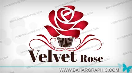  طراحی لوگو Velvet Rose