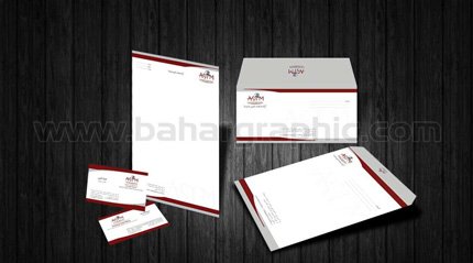 طراحی ست اداری شرکت مدیسا