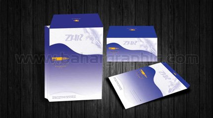 طراحی ست اداری شرکت زرکابل کرمان