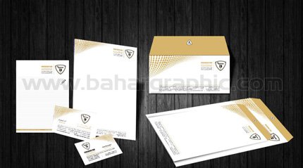 طراحی ست اداری شرکت پوشش فام