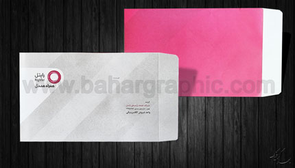 طراحی و چاپ پاکت های بدون دستک پستی<