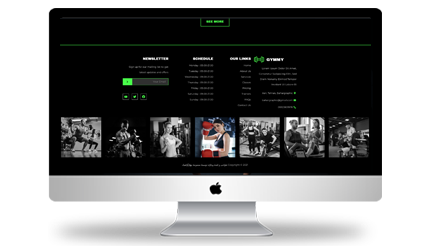 طراحی سایت GYMMY