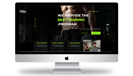 طراحی سایت با وردپرس PROGYM